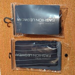 Victoria secret fashion leg wear black tights